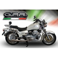 GPR  Moto Guzzi California 1100 Special-Stone-Sport-Ev-Alu 1997-2005, Vintacone, Dual including removable db killers and link pipes 