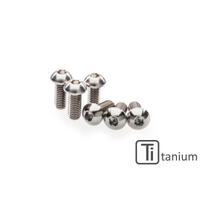 Screws set front brake disc M8x20 (6 pcs) - Titanium