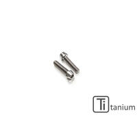 Front sprocket cover screws M6x16 (2 pcs) - Titanium