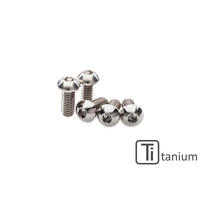 Screws set front brake disc M8x20 (5 pcs) - Titanium