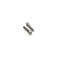 SCREWS HANDLEBAR CLAMP SET M8X25 (2 PCS) - TITANIUM