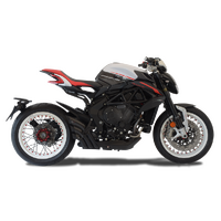 MV AGUSTA DRAGSTER 800/RR <2016 HYDROTRE BLACK CARBON COVER 