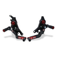 Adjustable rear sets rider Ducati Hypermotard 950