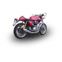 GPR  Royal Enfield Continental GT 535  2014-2016, Vintacone, Racing slip-on exhaust including link pipe 