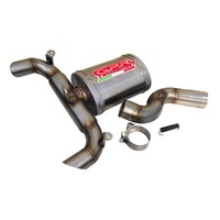 GPR  Suzuki GSR 400 2006-2011, Alluminio Ghost, including removable db killer and link pipe 