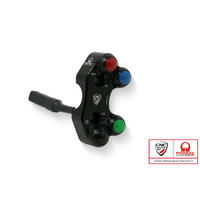 Right handlebar switch Ducati Panigale V4R - OEM and RCS Brembo brake master cylinder - Pramac Racing Limited Edition