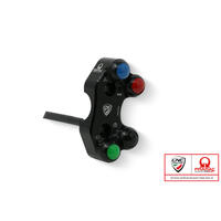 Right handlebar switch Ducati - OEM and RCS Brembo brake master cylinder - Pramac Racing Limited Edition