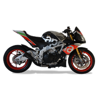 APRILIA RSV4 RR-RF TUONO V4 1100 RR-FACTORY 17-18 HYDROFORM SHORT BLACK